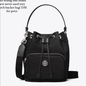Brand New never used Tory Burch bucket bag